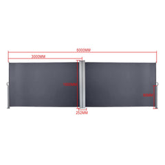 hengda-seitenmarkise-160x600cm-grau-sonnenschutz-sichtschutz