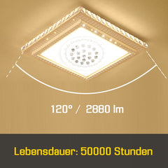 Hengda 36W LED Warmweiß deckenleuchte Kristall