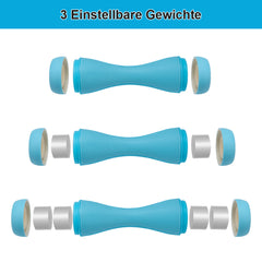 Hengda Hanteln Set Kurzhanteln Verstellbar, 3 Gewichtsstufen Fitness Hanteln Home-Workout