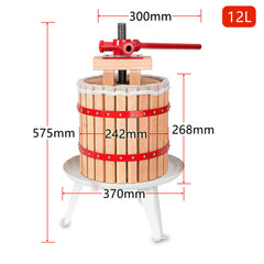 12L Entsafter Obstpresse Beerenpresse